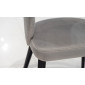 Стілець Байрон сидіння тканина 550x450x800 сірий