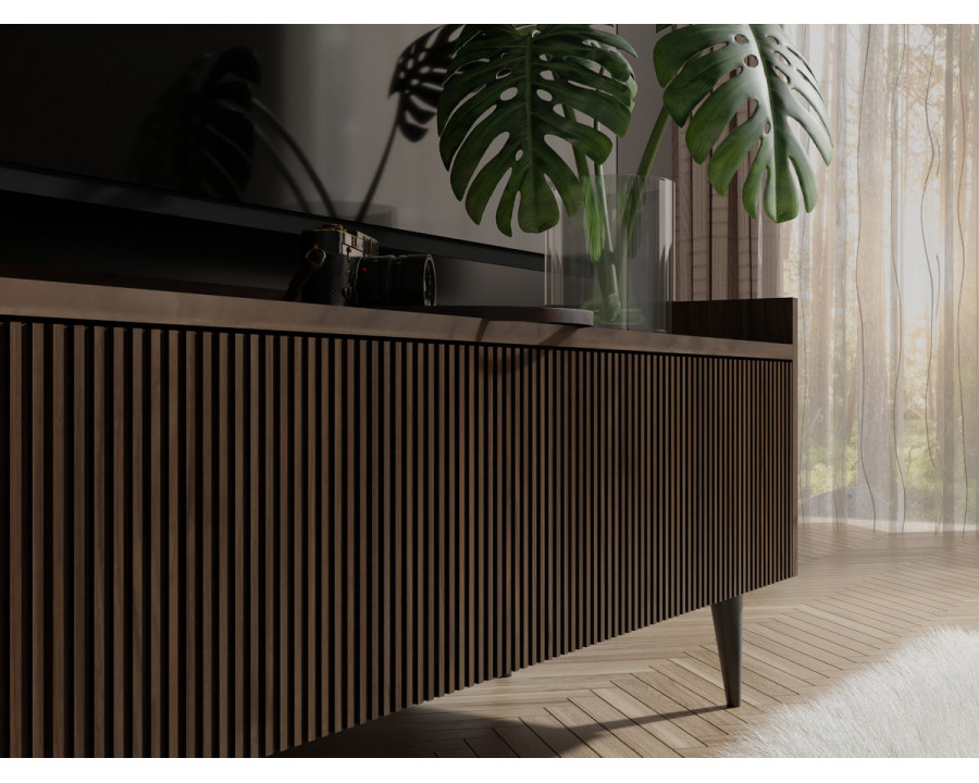 Тумба під телевізор ADEMO REG 5 180х45х41 горіх / горіх