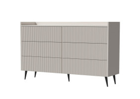 Комод ADEMO REG 3 150х92х41 кашемір / кашемір