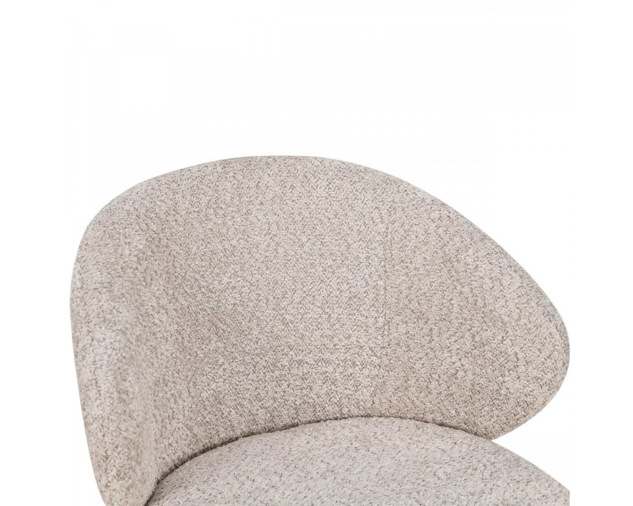 Напівбарний стілець RINO кашемір каркас/бежева тканина