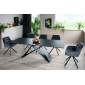 Стіл обідній розкладний WESTIN CERAMIC 160(240)*90 чорний SAHARA NOIR/чорний мат WESTINCCC160