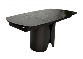 Стіл обідній розкладний EDGAR 160(240)*90 бронзовий/коричневий