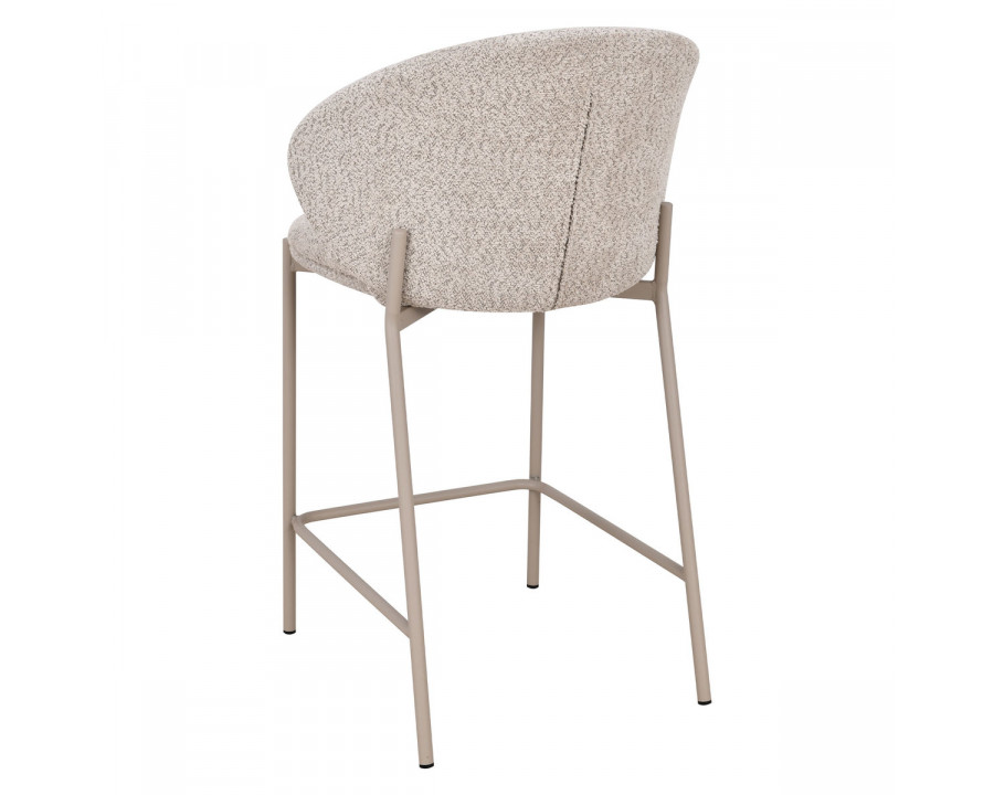 Напівбарний стілець RINO кашемір каркас/бежева тканина