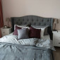 Двоспальне ліжко Aspen 160X200 Сірий