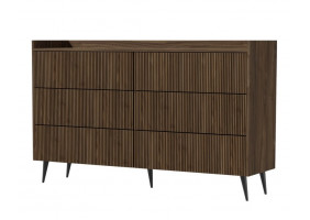 Комод ADEMO REG 3 150х92х41 горіх / горіх