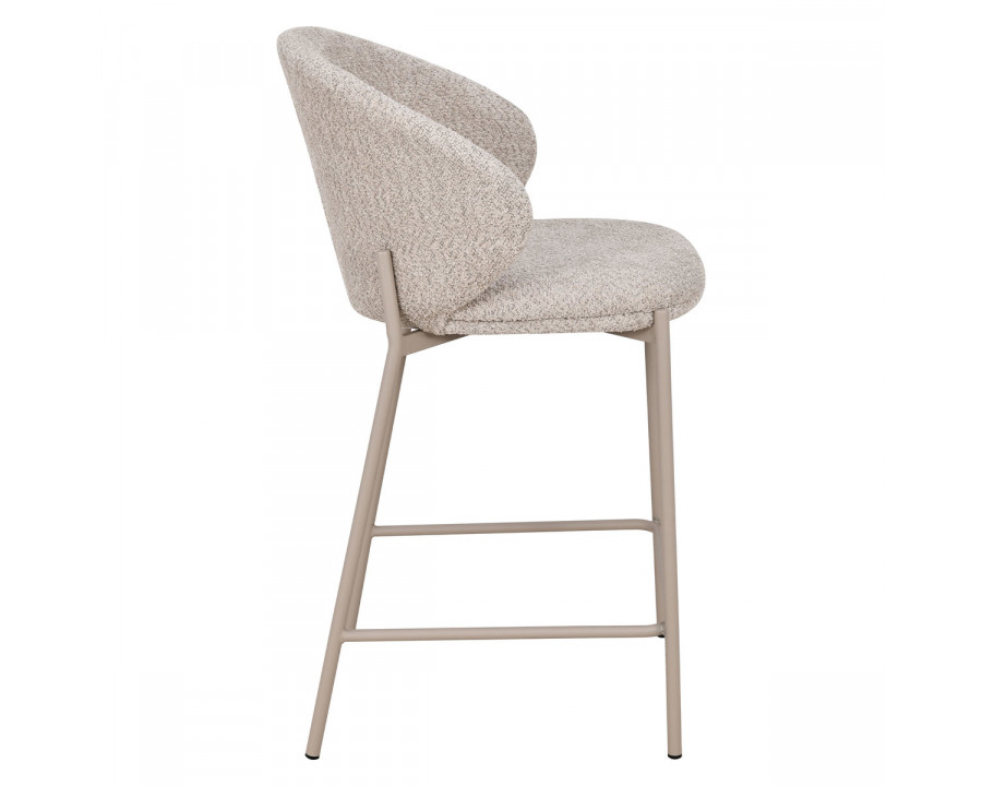 Напівбарний стілець RINO кашемір каркас/бежева тканина