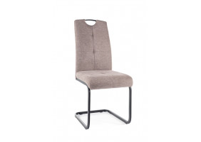 Крісло AXO BREGO CHAIR Чорний каркас / Бежевий 34