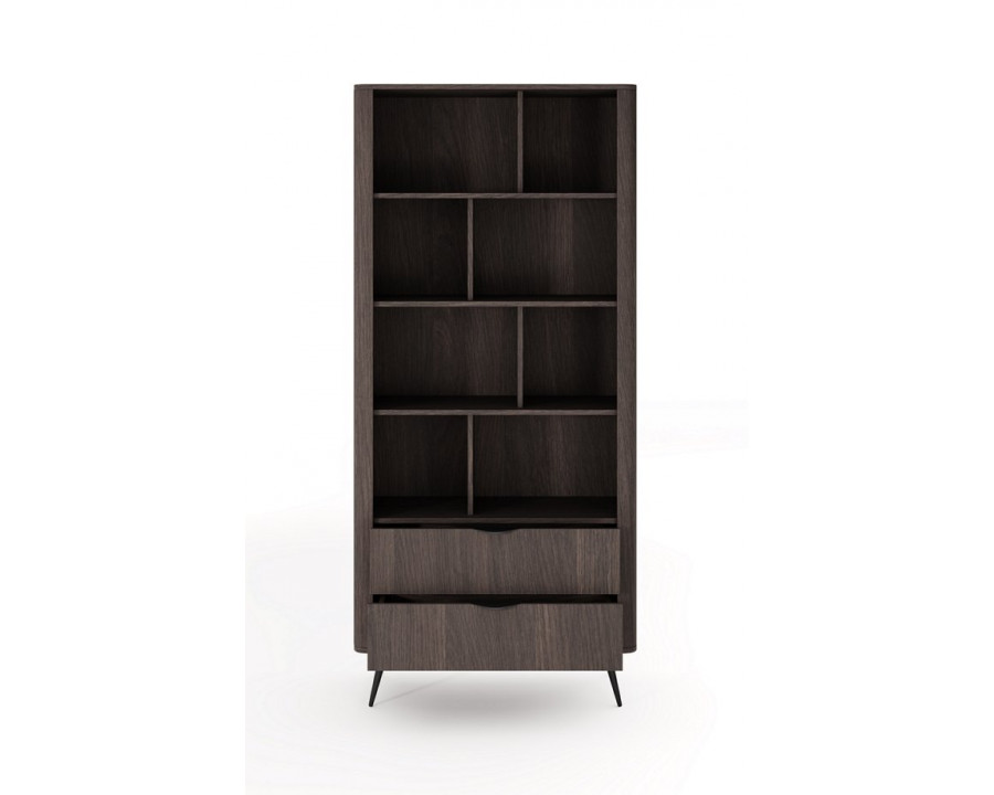 Стелаж Веріс / Veris 2S/88 з 2 шухлядами Дуб дунін/чорний