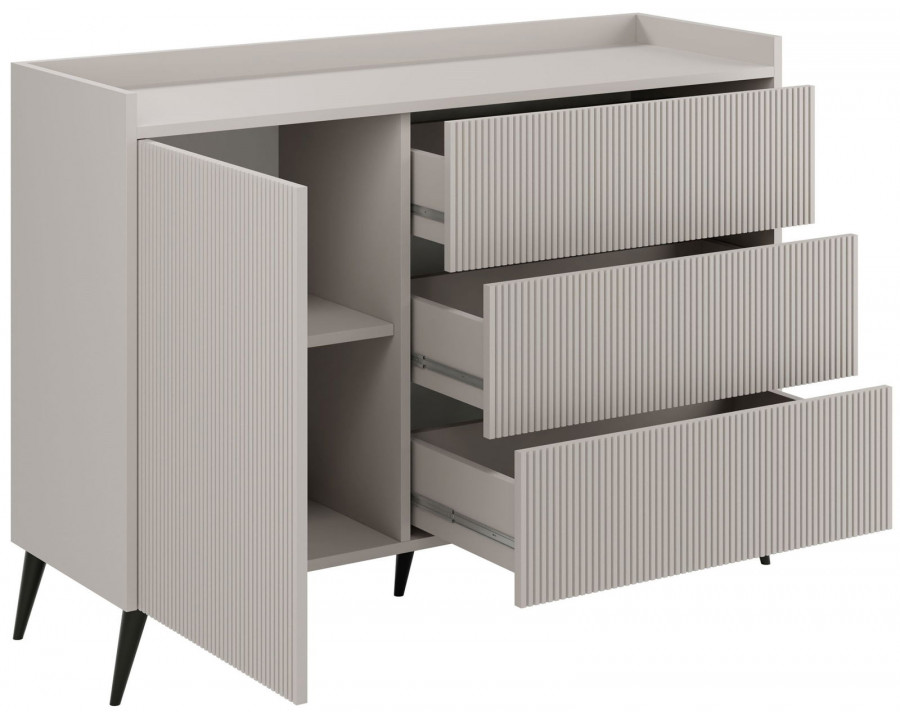 Комод ADEMO REG 4 126х92х41 горіх / горіх