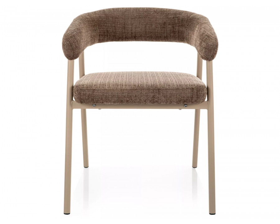 Стілець кухонний обідній м'який Katana Капучіно тканина / Кашемір каркас