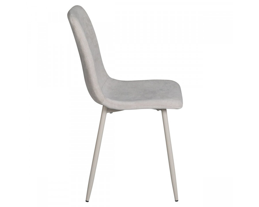 Стілець кухонний TERA Кашемір каркас / Світло-сірий тканина