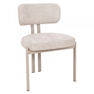 Cтілець кухонний TANO кашемір каркас/бежева тканина