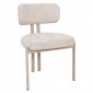 Cтілець кухонний TANO кашемір каркас/бежева тканина