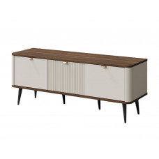 Тумба під телевізор MARLY REG 14 130х52х40 кашемір / горіх