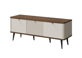 Тумба під телевізор MARLY REG 14 130х52х40 кашемір / горіх