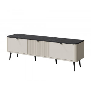 Тумба під телевізор MARLY REG 13 160х52х40 кашемір / сірий