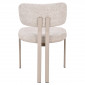 Cтілець кухонний TANO кашемір каркас/бежева тканина