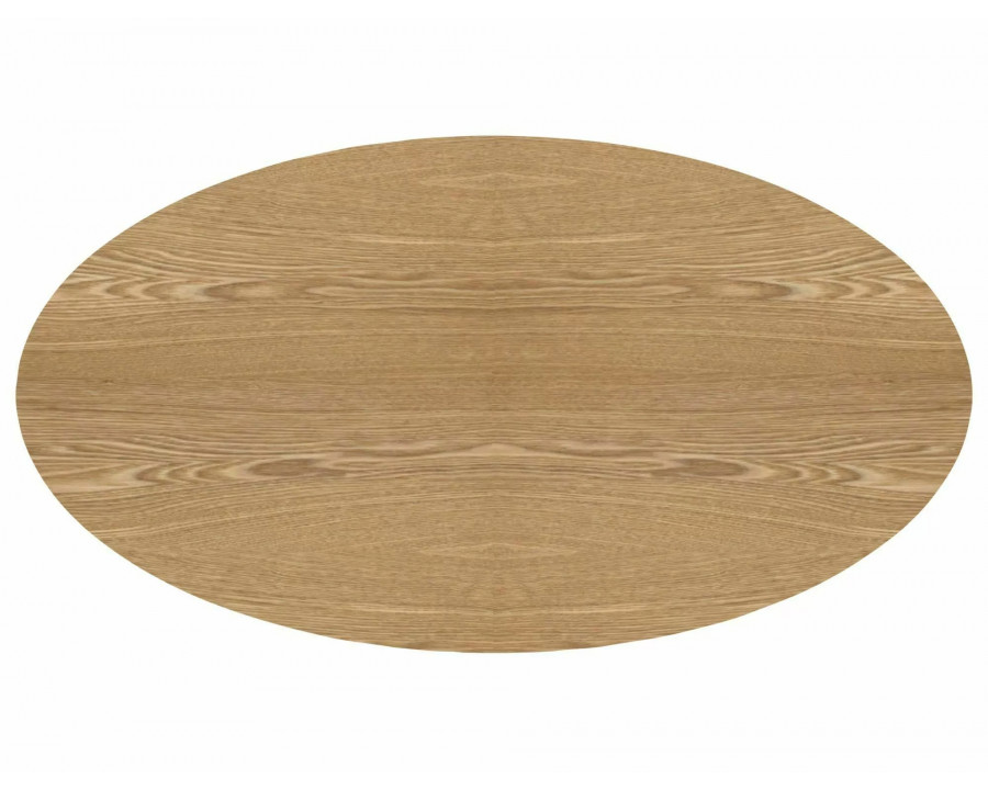 Стіл обідній кухонний розкладний Marocco (160–200)×100 см МДФ + шпон Дуб / Дуб каркас