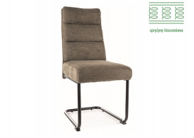 Крісло BERRY BREGO CHAIR Чорний каркас / Оливковий77