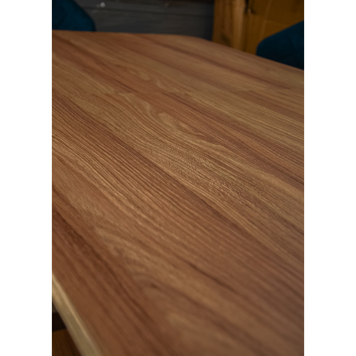 Стіл обідній Torino 140(180)x80 Блеквуд Ячмінний / Графіт