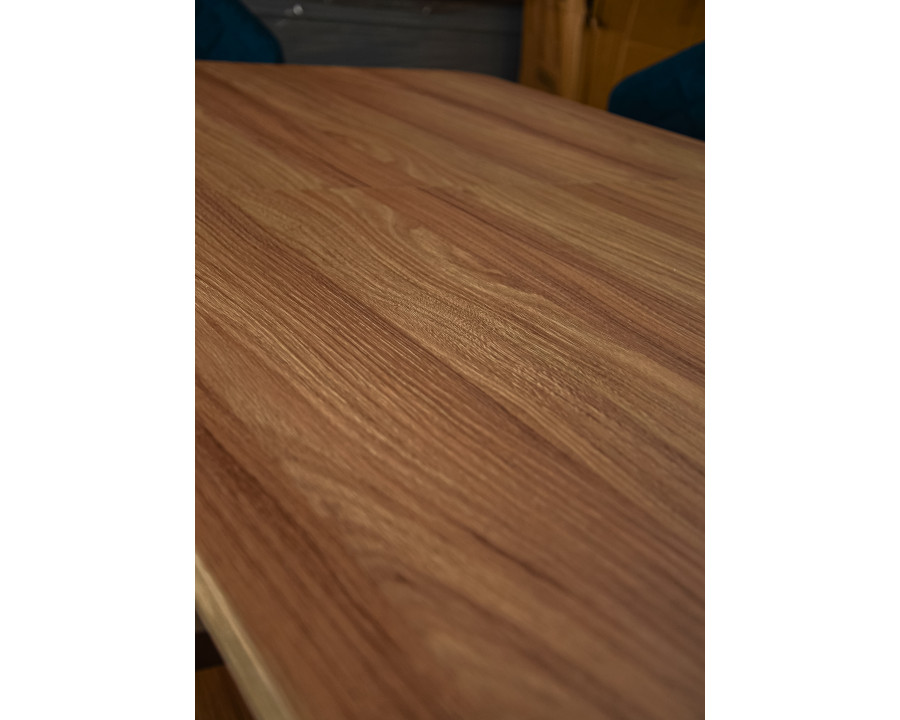 Стіл обідній Torino 140(180)x80 Блеквуд Ячмінний / Графіт