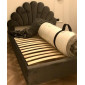 Двоспальне ліжко Santana Velvet 160X200 Сірий