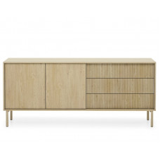 Комод Таво / Tavo 2D3S/187 2-дверний з 3 шухлядами Дуб кремона