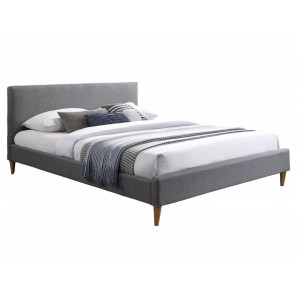 Двоспальне ліжко Acoma 160X200 Сірий ACOMA160SZD1