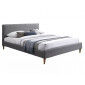 Двоспальне ліжко Acoma 160X200 Сірий ACOMA160SZD1