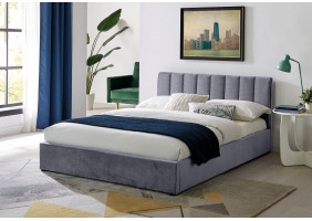 Ліжко MONTREAL VELVET 140X200 Сірий