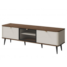 Тумба під телевізор MARLY REG 12 160х52х40 кашемір / горіх