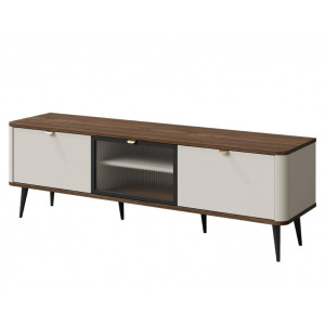 Тумба під телевізор MARLY REG 12 160х52х40 кашемір / горіх