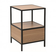 Тумба GEO S 59x 40x 40 дуб/чорний GEOSDC