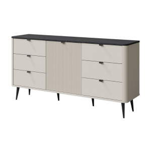 Комод MARLY REG 9 160х82х40 кашемір / сірий