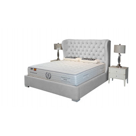 Ліжко 1,8 Легасі з підйомним механізмом сірий