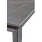 Bright Grey Marble керамічний стіл 70X102(142) Сірий